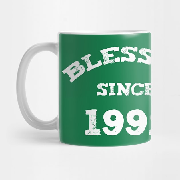 Blessed Since 1992 Cool Blessed Christian Birthday by Happy - Design